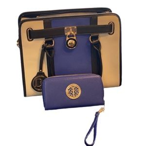 Dasein Women Handbag Purse with Wallet